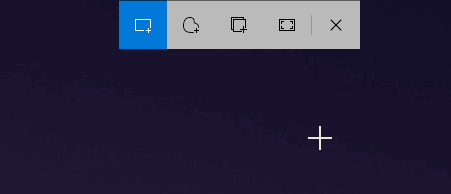 Windowsキー、Shiftキー、Sキーを同時に押して画面の一部分をスクリーンショットする機能(画面領域切り取り)