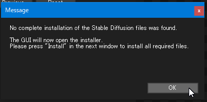 instaling NMKD Stable Diffusion GUI