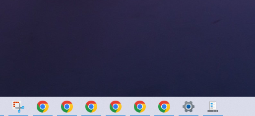 ExplorerPatcherと7+ Taskbar Tweakerを組み合わせれば、ボタンがまとまらないようにしつつ、ウィンドウ名も表示させないようにできる